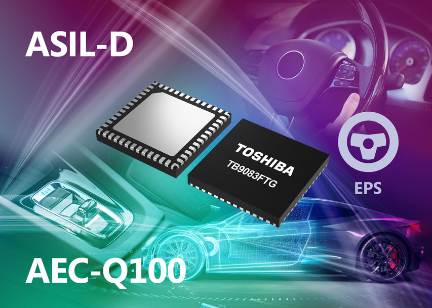 TOSHIBA: HOCHINTEGRIERTER BLDC-MOTOR-GATE-TREIBER VON TOSHIBA FÜR AUTOMOTIVE-ANWENDUNGEN JETZT IN SERIE ERHÄLTLICH
